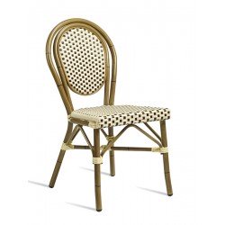 Time | Wicker Chair with Leg Base