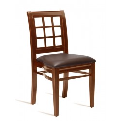 Ritz | Wooden Chair with Leg Base