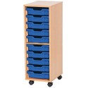 Classroom Storage | Single Bay 10 Tray Storage Unit