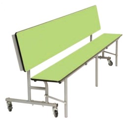 Folding Table | Mobile Convertible Folding Bench / Table Unit